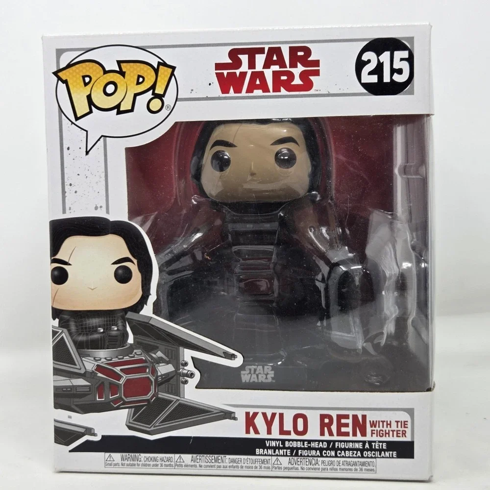 Funko Pop!‎ Deluxe: Star Wars - Kylo Ren (in Tie Fighter) #215 Vaulted